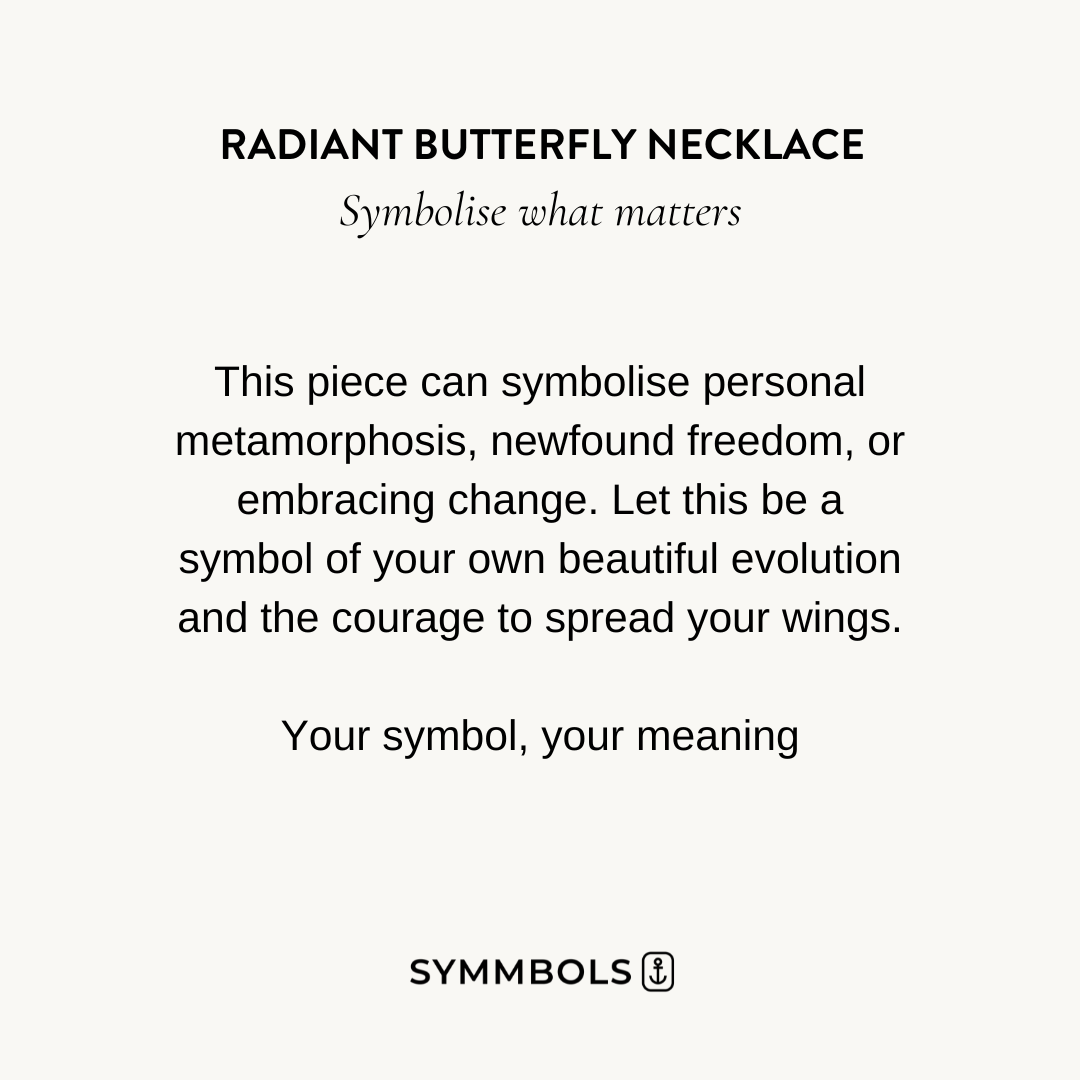 Radiant Butterfly Necklace