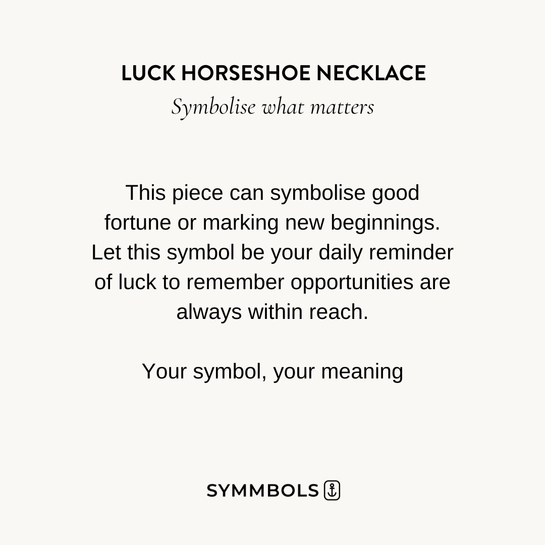 Luck Horseshoe Necklace