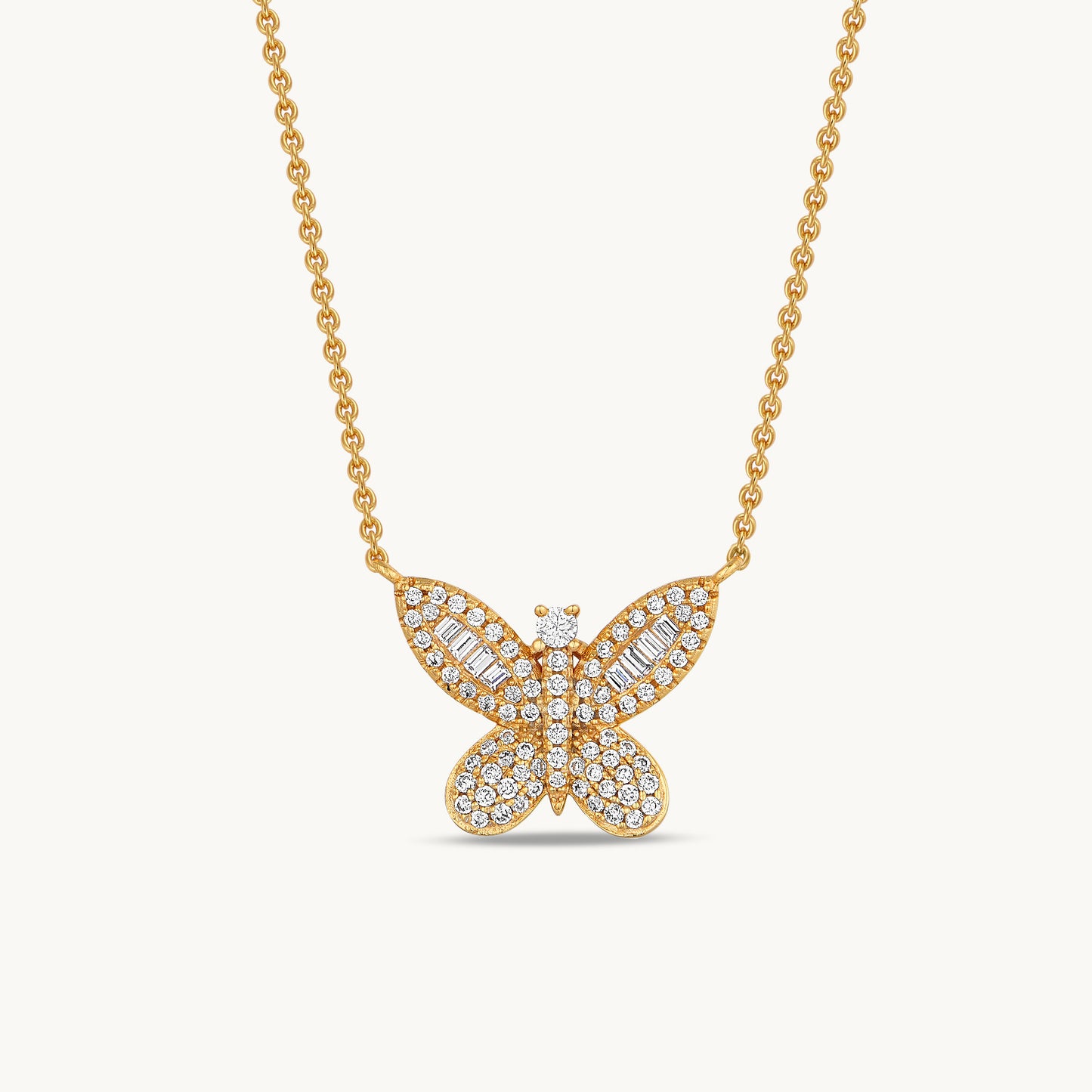 butterfly pendant necklace 