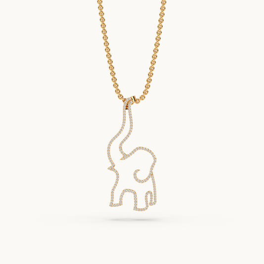 Wisdom Elephant Necklace