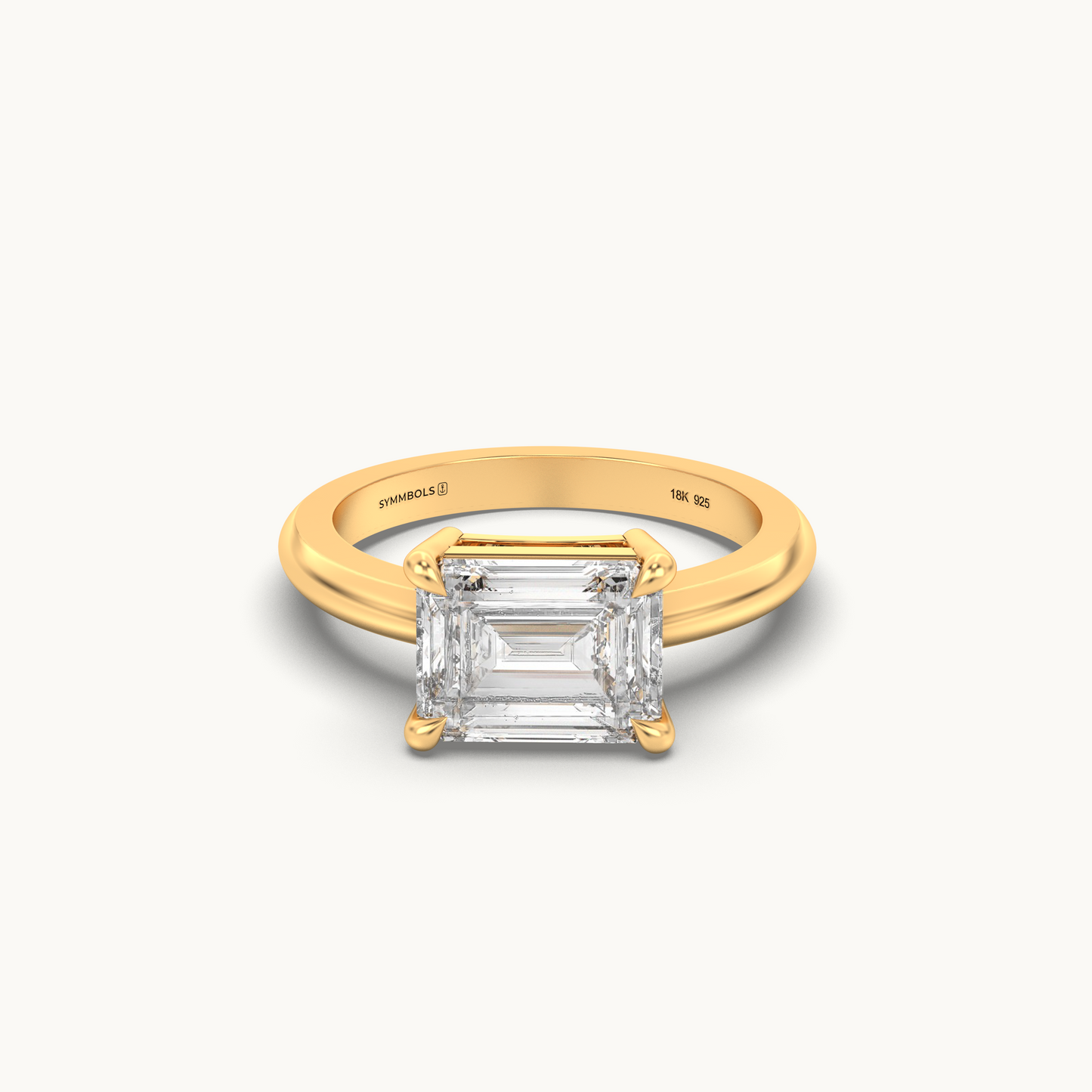 Rectangle Stone Ring