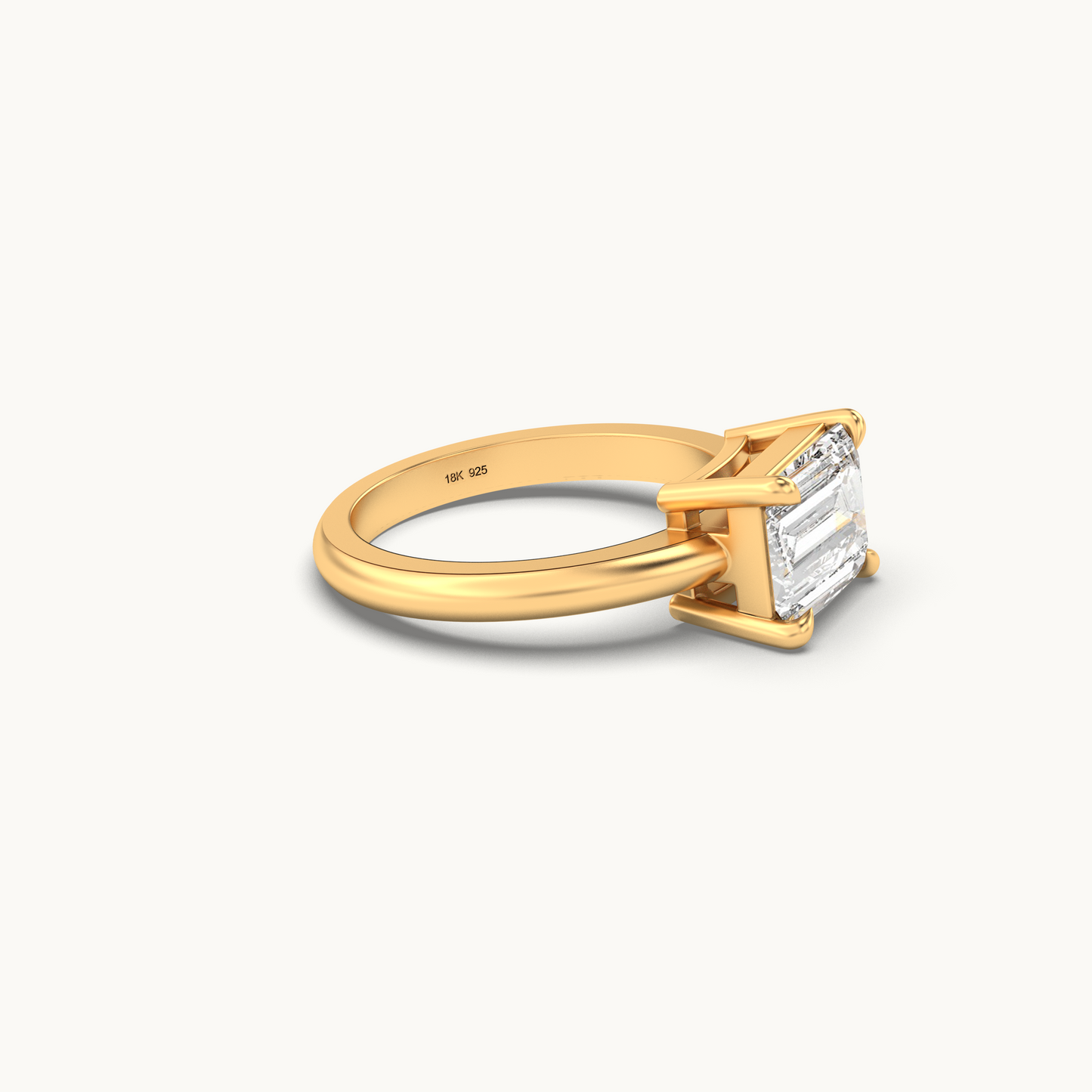 Rectangle Stone Ring