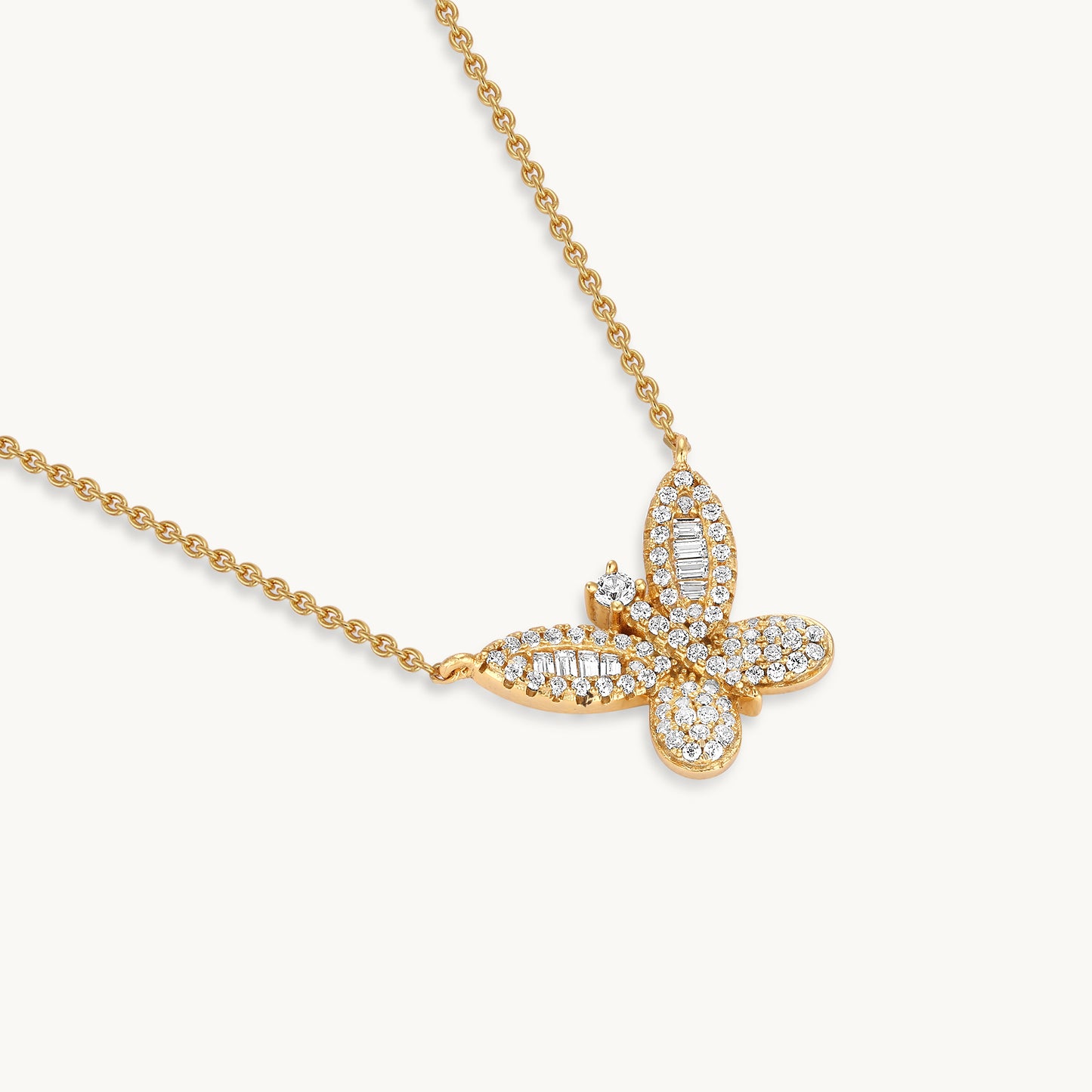 Radiant Butterfly Necklace