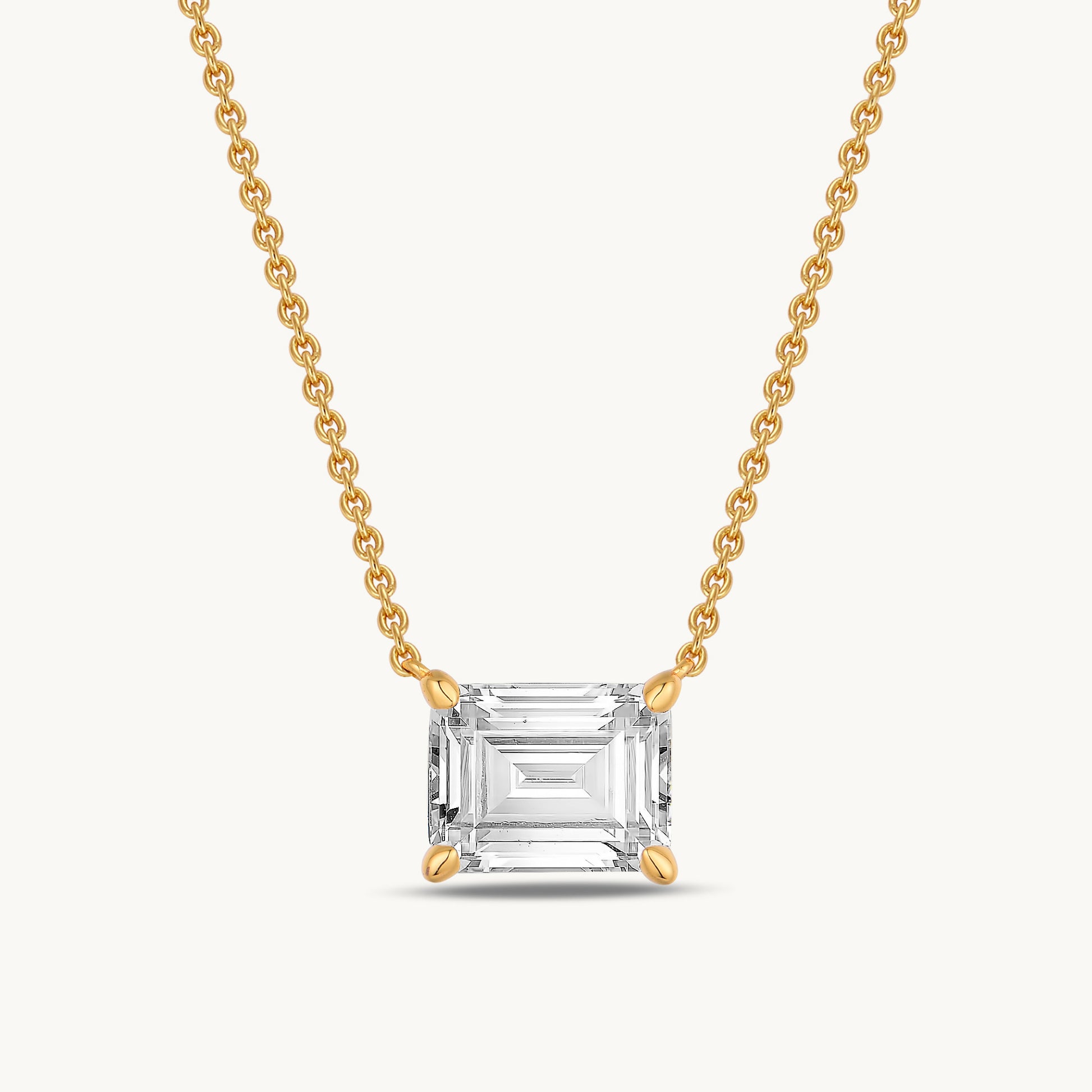 square diamond necklace 